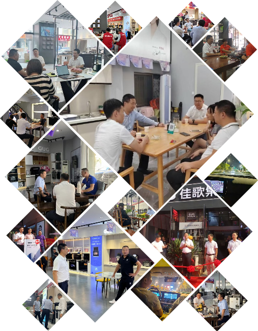 佳歌集團總裁袁海濱一行走訪一線終端市場考察！