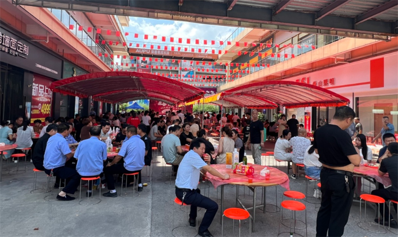 【喜報(bào)】佳歌集成灶湖南耒陽旗艦店盛大開業(yè)！