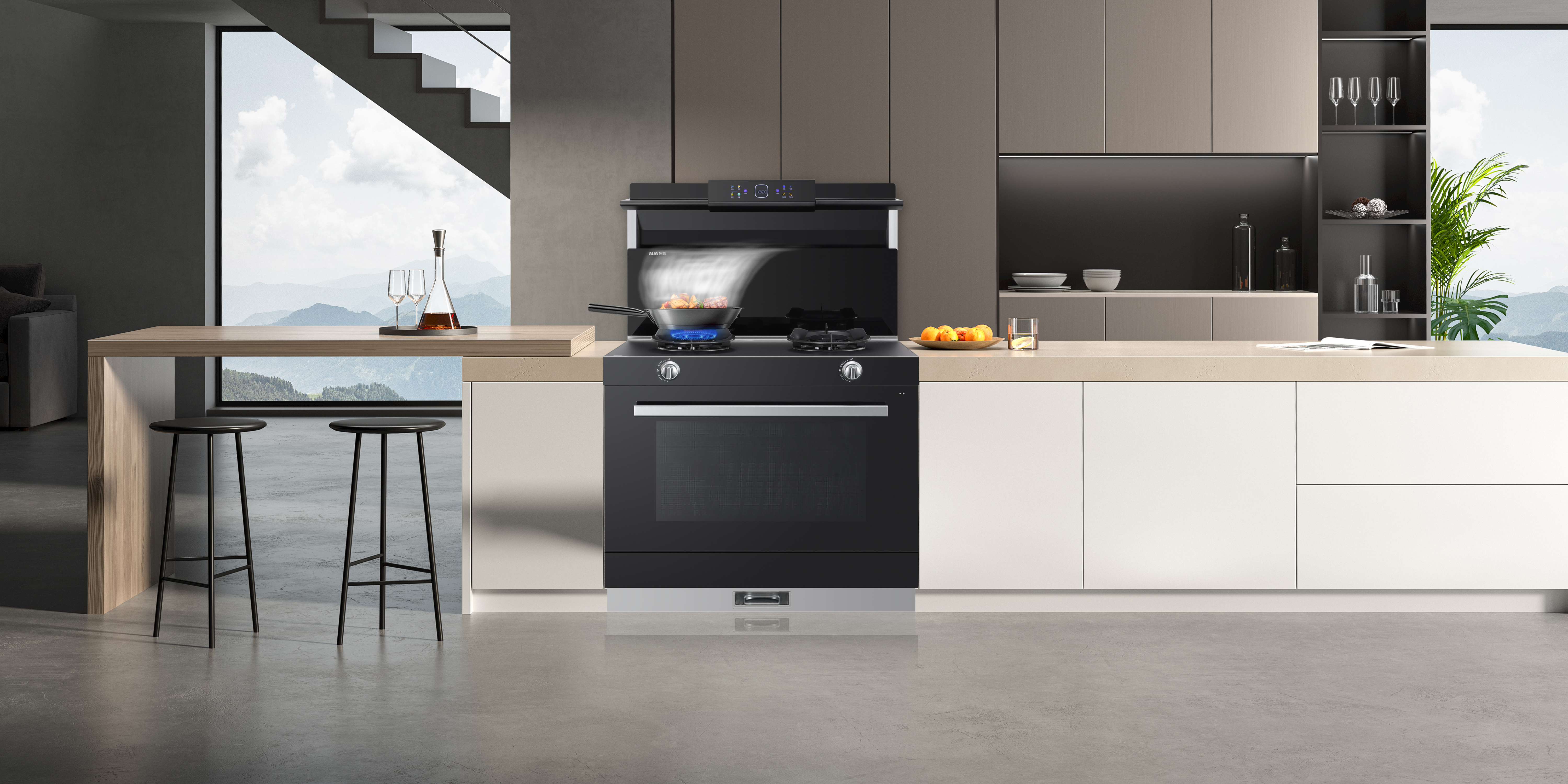 無油煙廚房，開啟凈煙烹飪的極致之境！